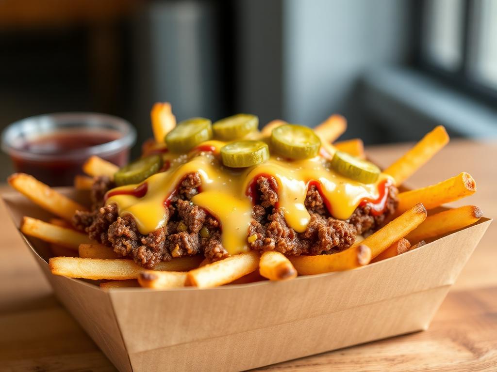 Loaded Cheeseburger Fries